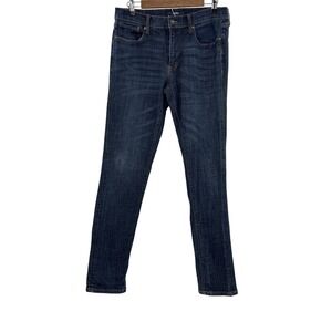 AERO Men Slim Fit Dark Wash Blue Denim Jeans Size 32‎ 34